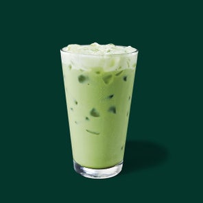 Iced Green Tea Latte